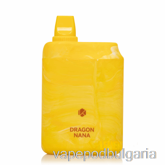 Vape Течности Kadobar X Pk Brands Pk5000 еднократна употреба Dragon Nana